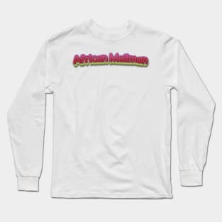 African Mailman (Nina Simone) Long Sleeve T-Shirt